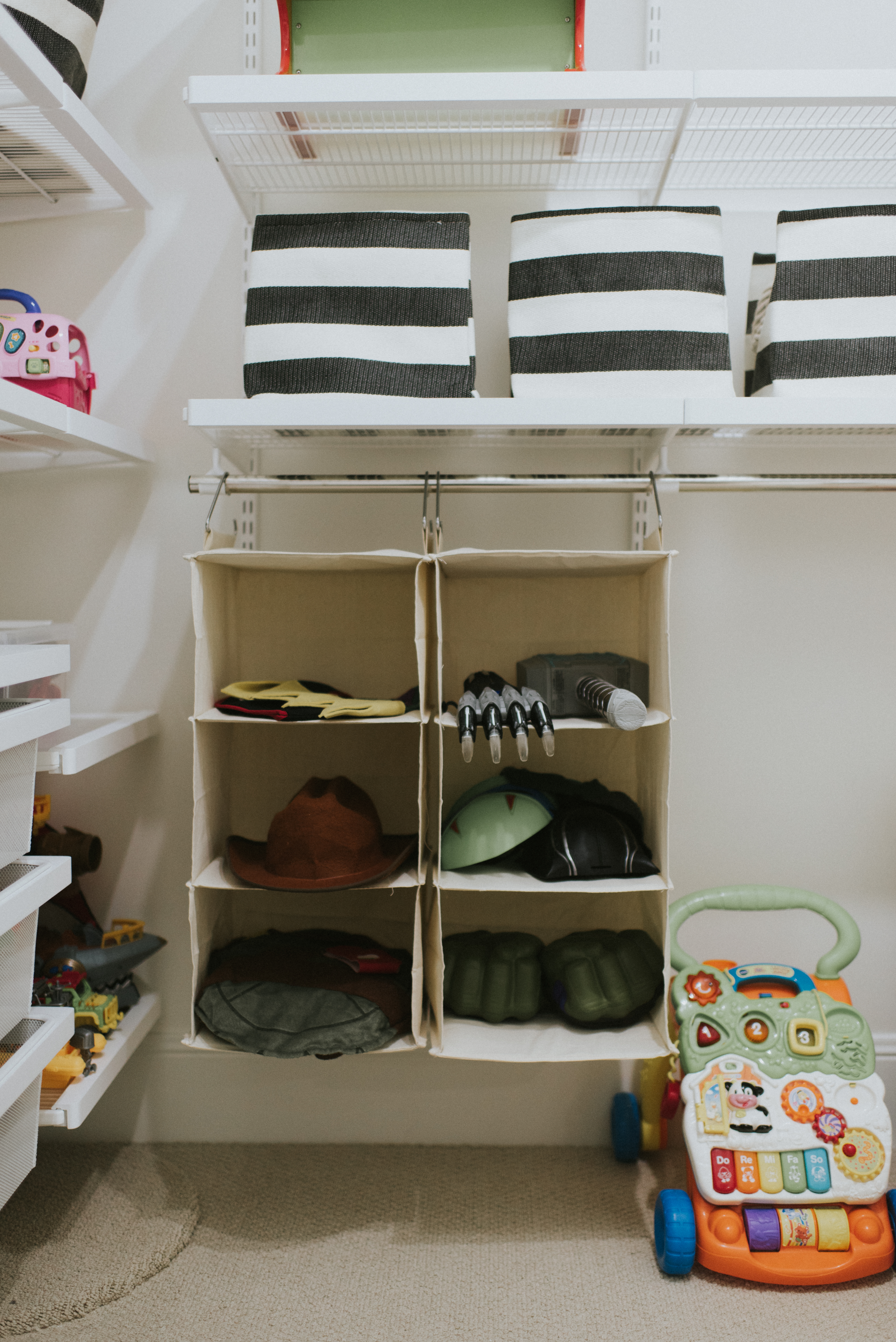 playroom closet