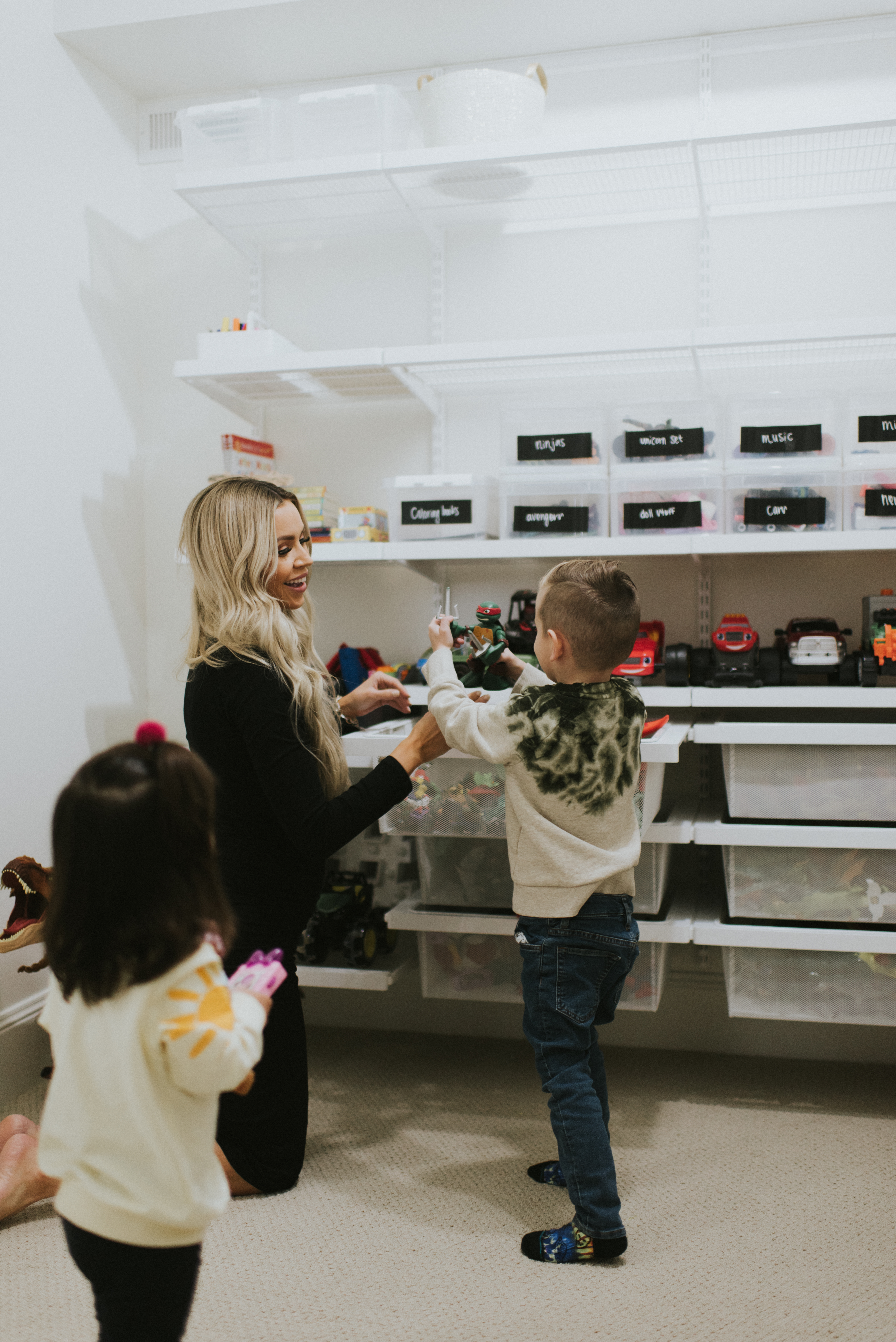 playroom closet