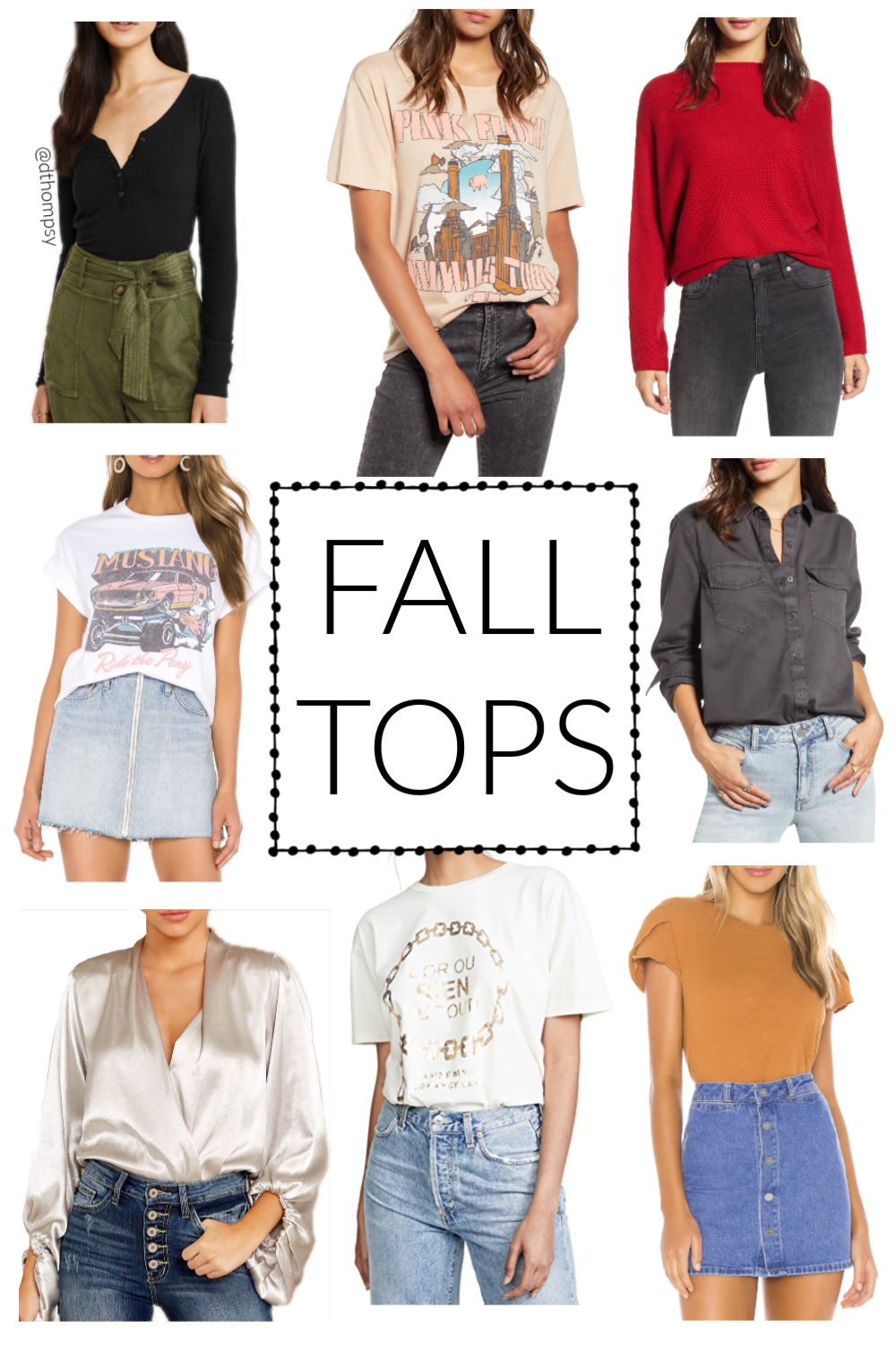 Fall Tops For Every Style - Lifestyle Blog by Truly Destiny